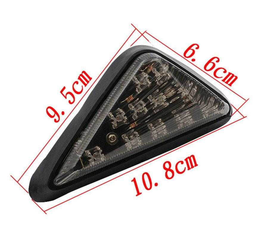 Semnalizari moto LED SMD de carena aplicate FLUSH INDICATOR