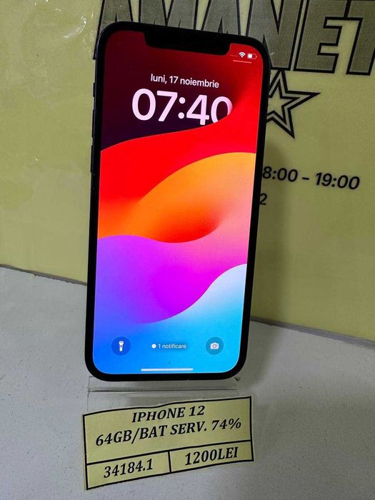 Iphone 12 64GB (CTG)