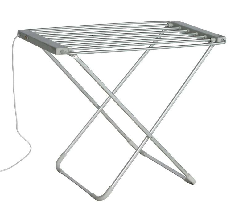 Uscator electric pentru rufe, pliabil  din aluminiu,