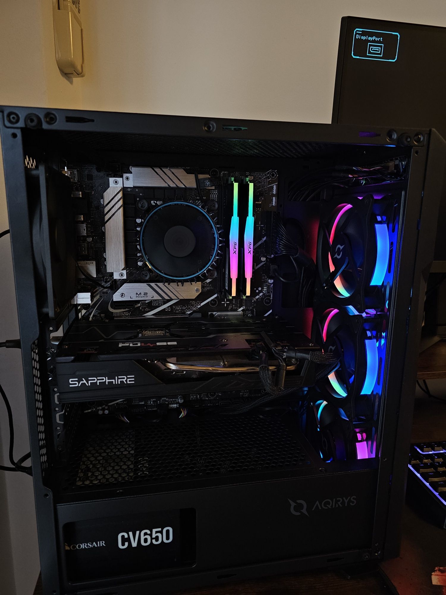 PC Gaming i5 12400, 32GB RAM DDR5, Asus B760 Plus, SSD M2 512GB