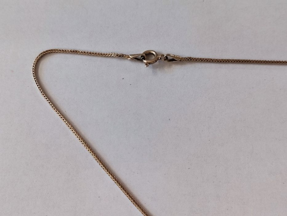 Сребърно колие с медальон 925