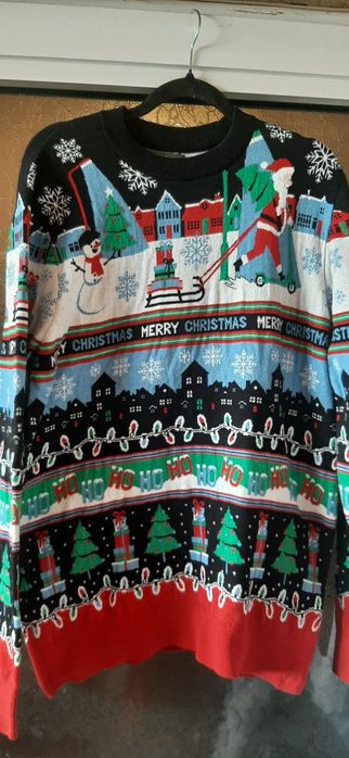 Коледен пуловер л-хл