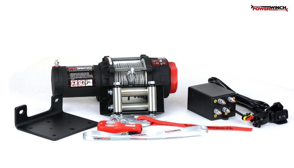 Troliu pentru ATV si UTV K 3500 lb(1587kg) PowerWinch/KangarooWinch