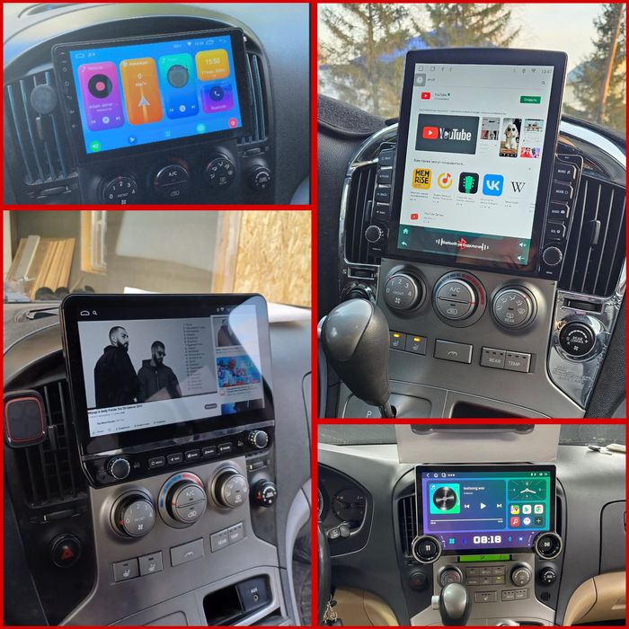 Магнитола для Hyundai Grand Starex H1 Андроид WiFi с рамкой новая