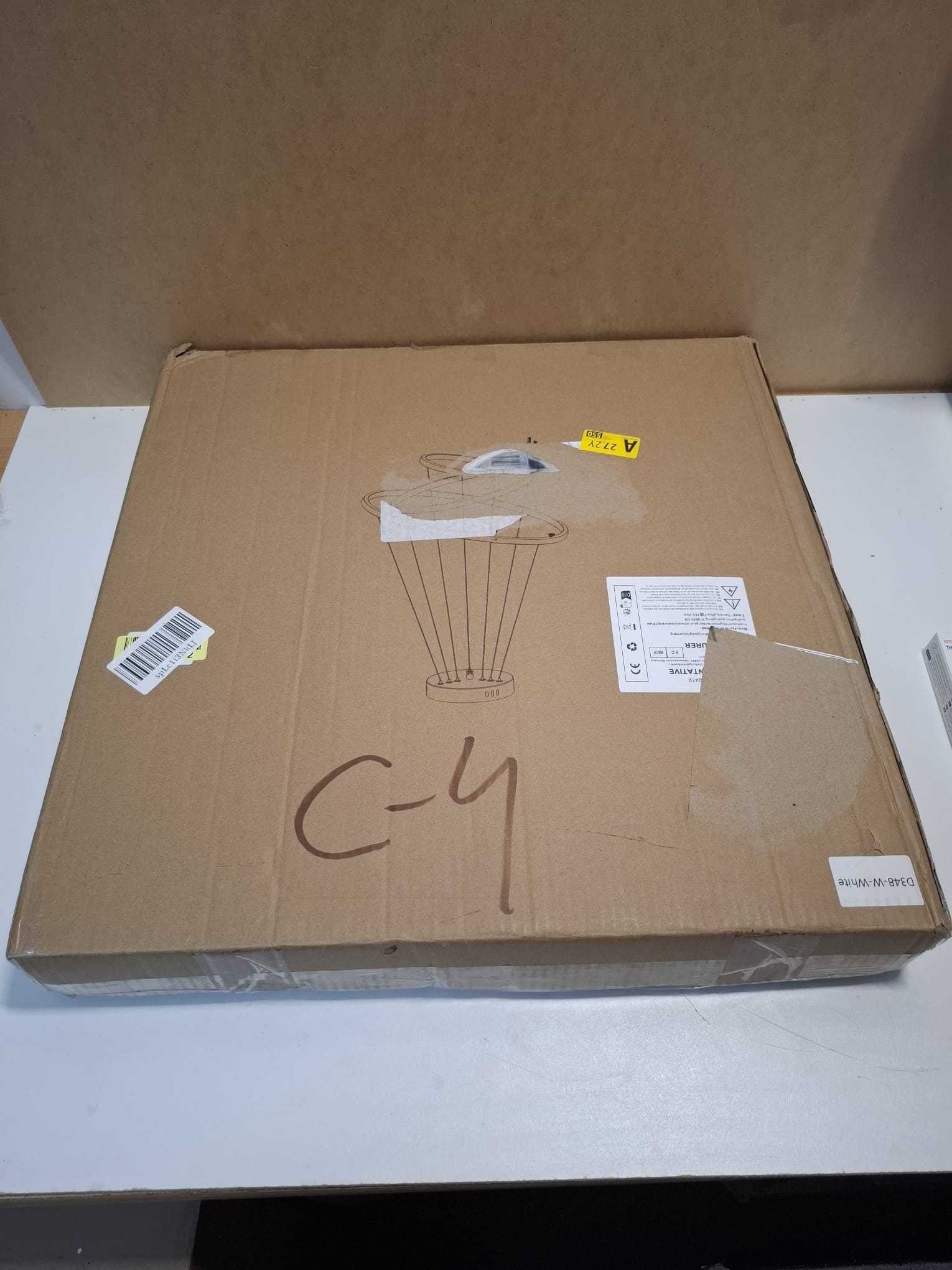 KSIBNW Lampă pandantiv LED cu 3 inele si telecomandă - noua