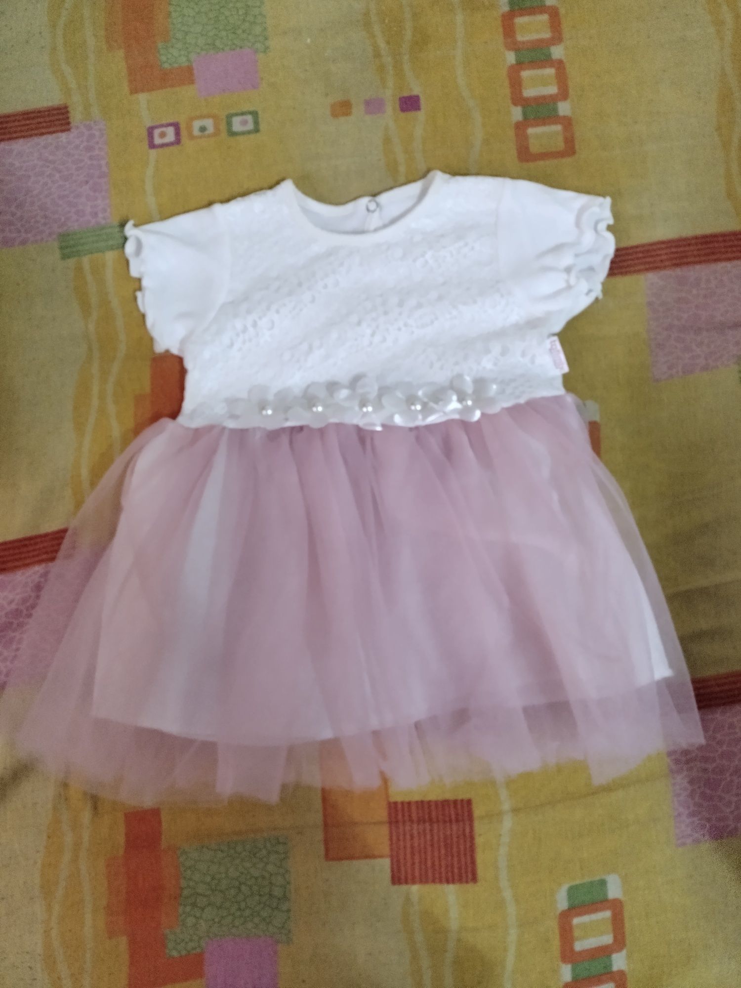 Rochiță elegantă bebe 6-9 luni