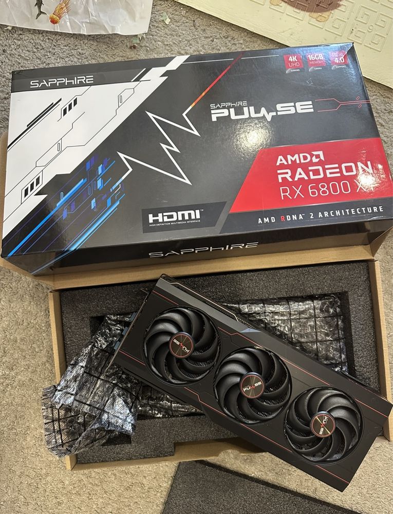 Видеокарта Sapphire RX6800xt 16gb