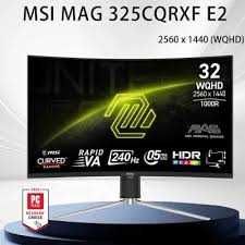 31.5" Монитор MSI MAG 325CQRXF E2 2K 240HZ