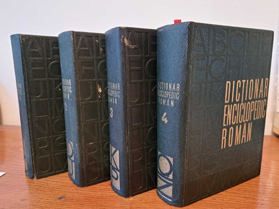 Vand Dictionar Enciclopedic Roman 4 vol