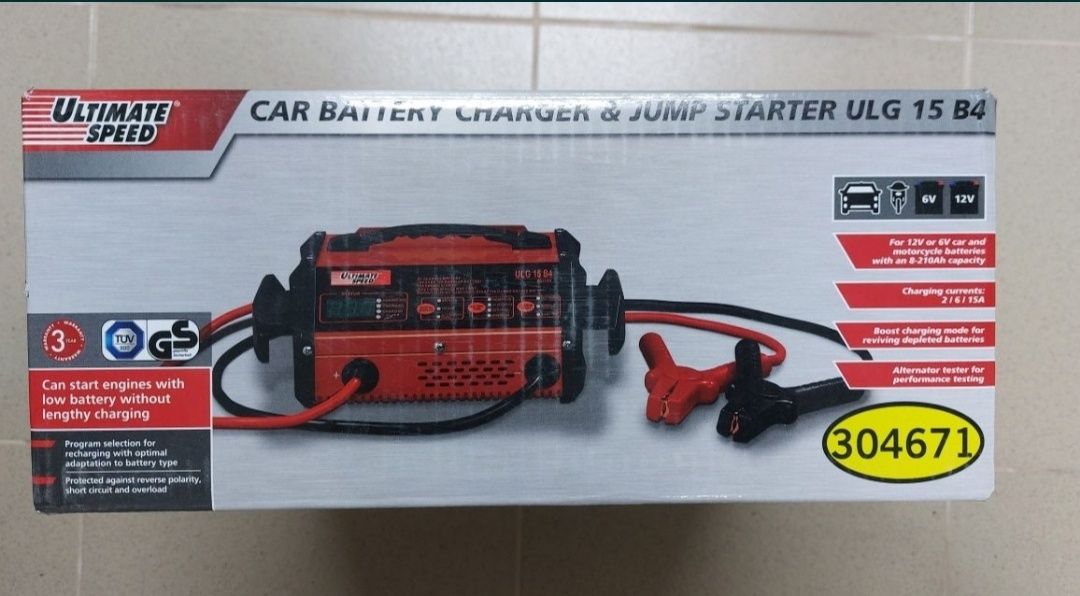 Încărcător auto cu pornire