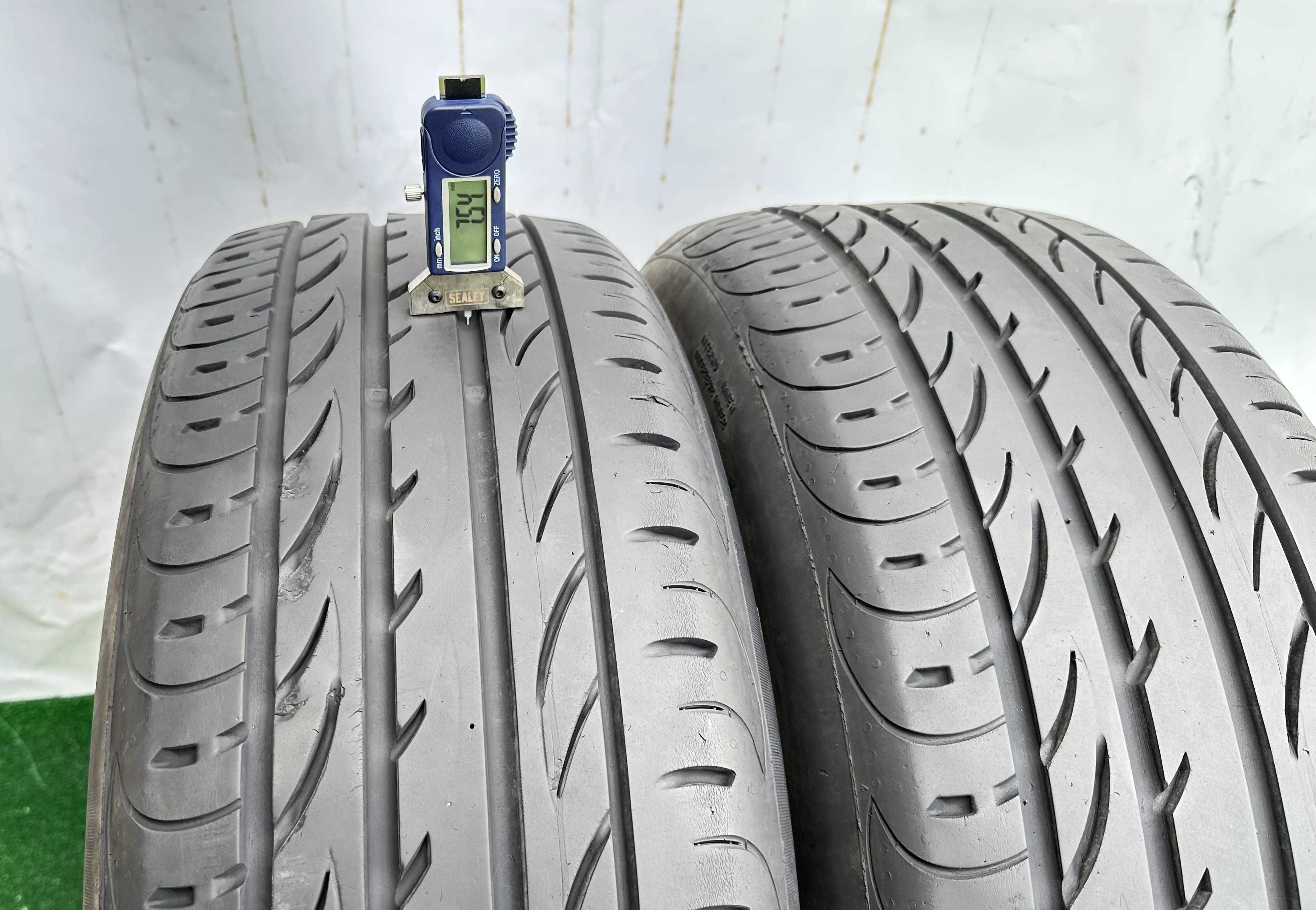 2бр 225/55r17 PIRELLI PZERO NERO летни