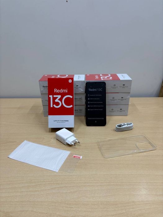 Redmi 13C 256gb новый запечатнный