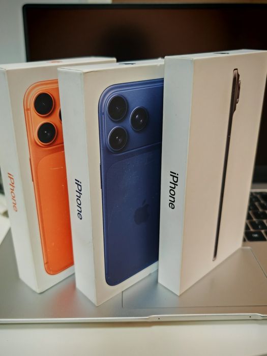 iPhone 17 Pro Max 512GB Blue Orange Air 256GB Black