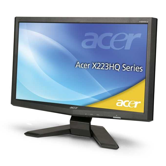 Монитор Acer X223HQ - 3 броя, FullHD, DVI и VGA входове