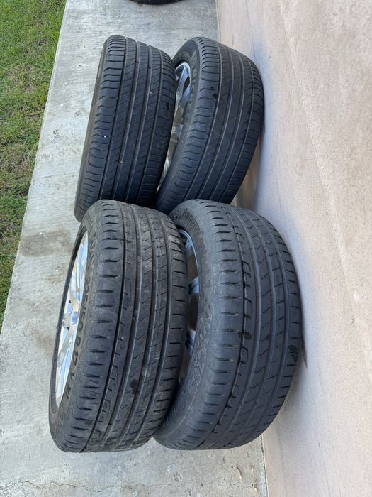 Anvelope vara 225 50 17,jante aliaj Audi originale