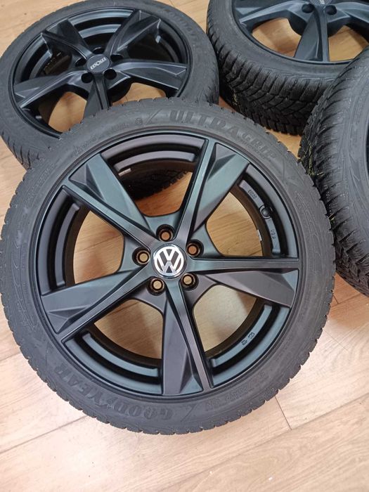 Jante 17 Seat Ibiza Mk5 Skoda Fabia VW Polo anvelope 215/45R17 8mm