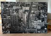 Tablou alb-negru IKEA – Flatiron Building, New York