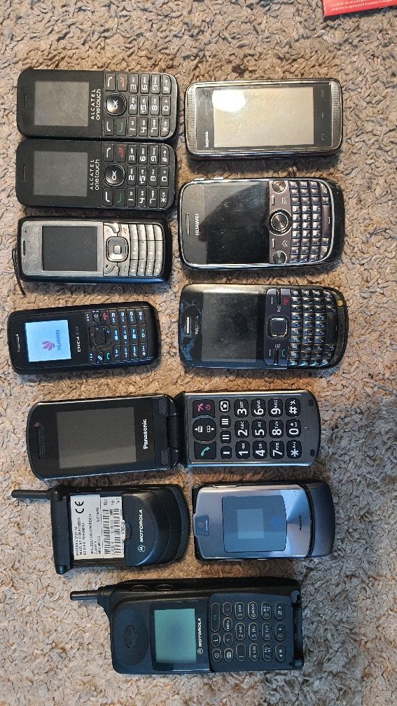 Telefon Motorola Startac, Nokia 5530,C3 Huawei G6600,1000s,Panasonic G