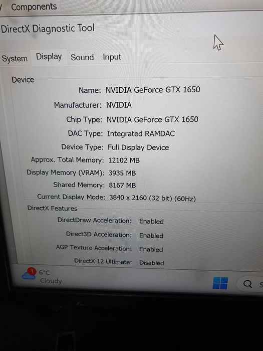 Pc Gaming, Cpu i5 gen9 ,Ram16gb,SSD 500GB+hdd 700gb,Nvidia Gtx 1650 OC