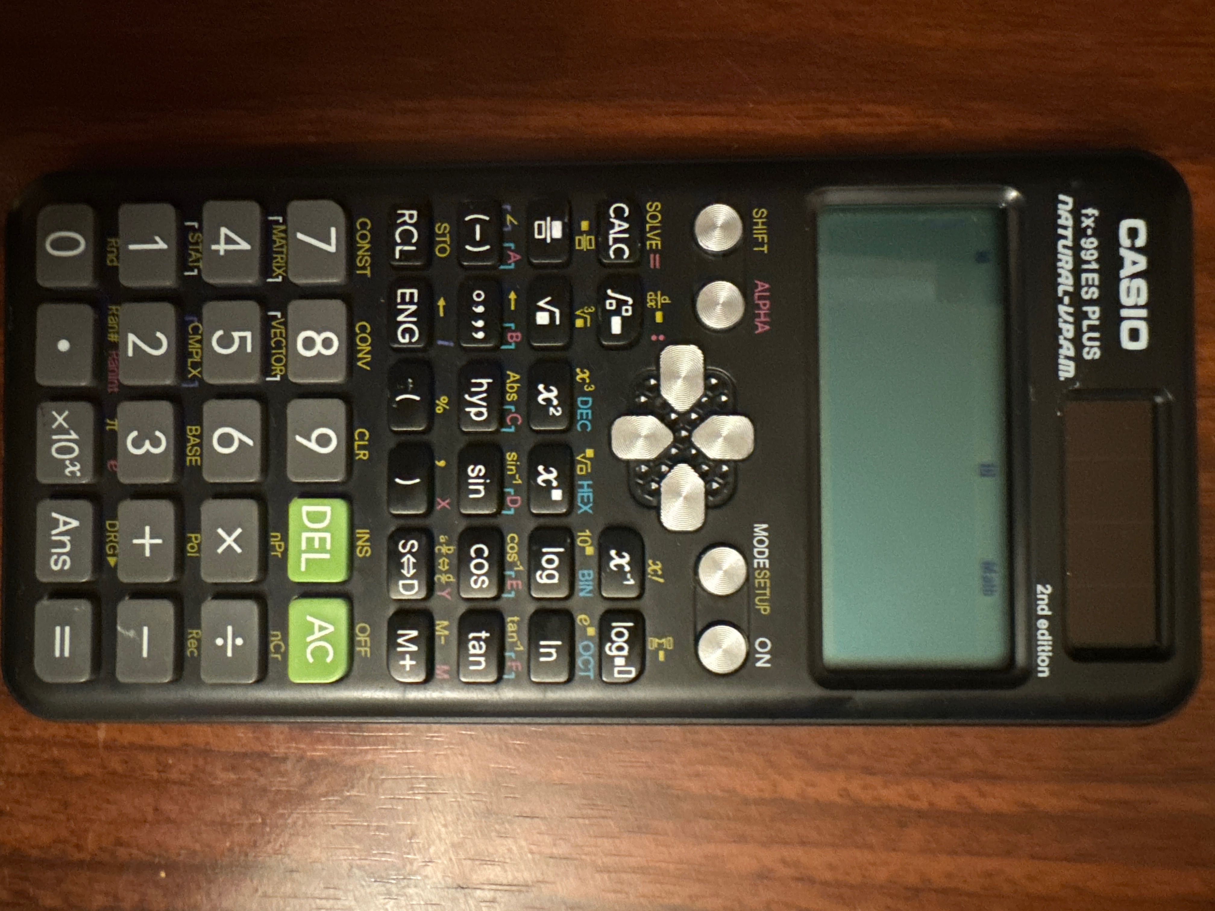 Калькулятор CASIO