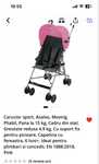 Vand carucior sport pliabil NOU in cutie