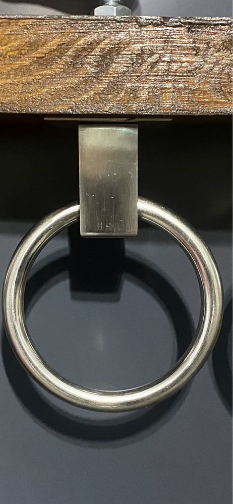 Manere/ inele cavou inox brut