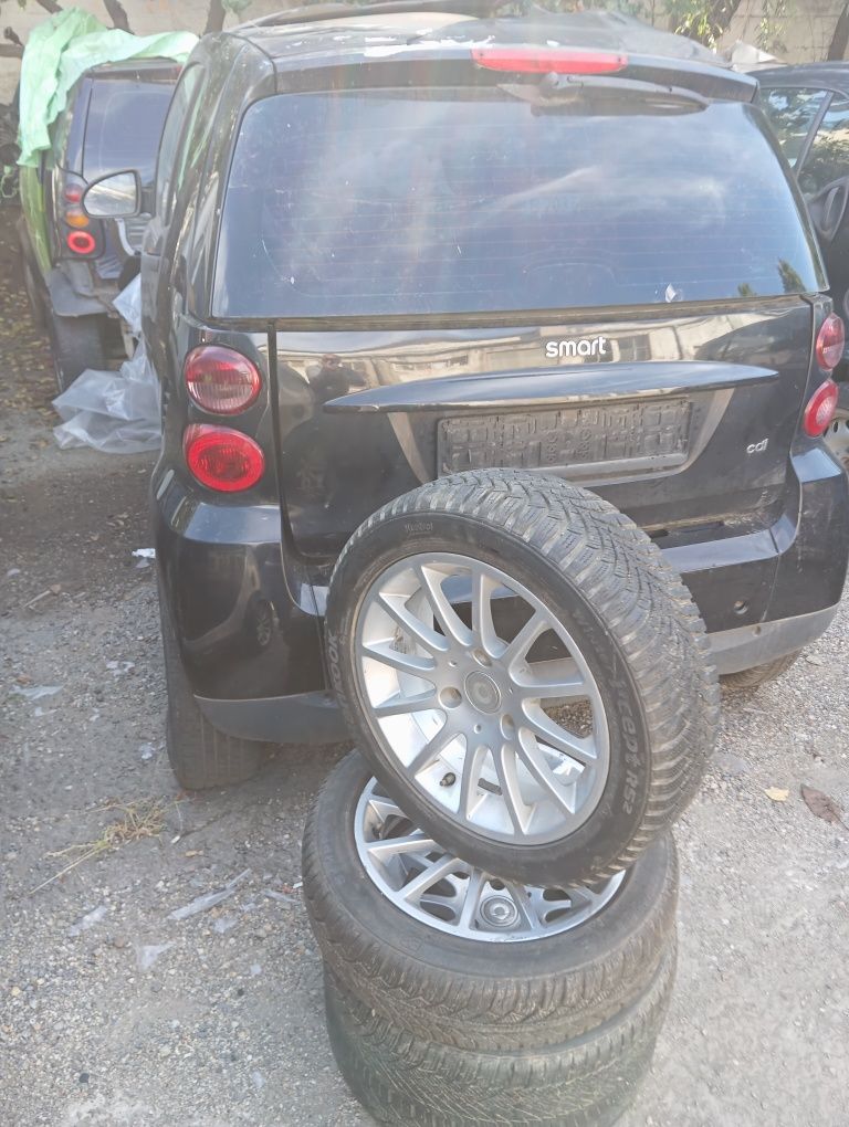 Set roti Smart Fortwo W451 IARNĂ DOT 2018 155/60r15 și 175/55r15