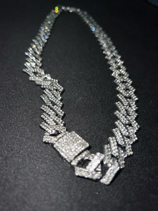 Lanț cuban silver