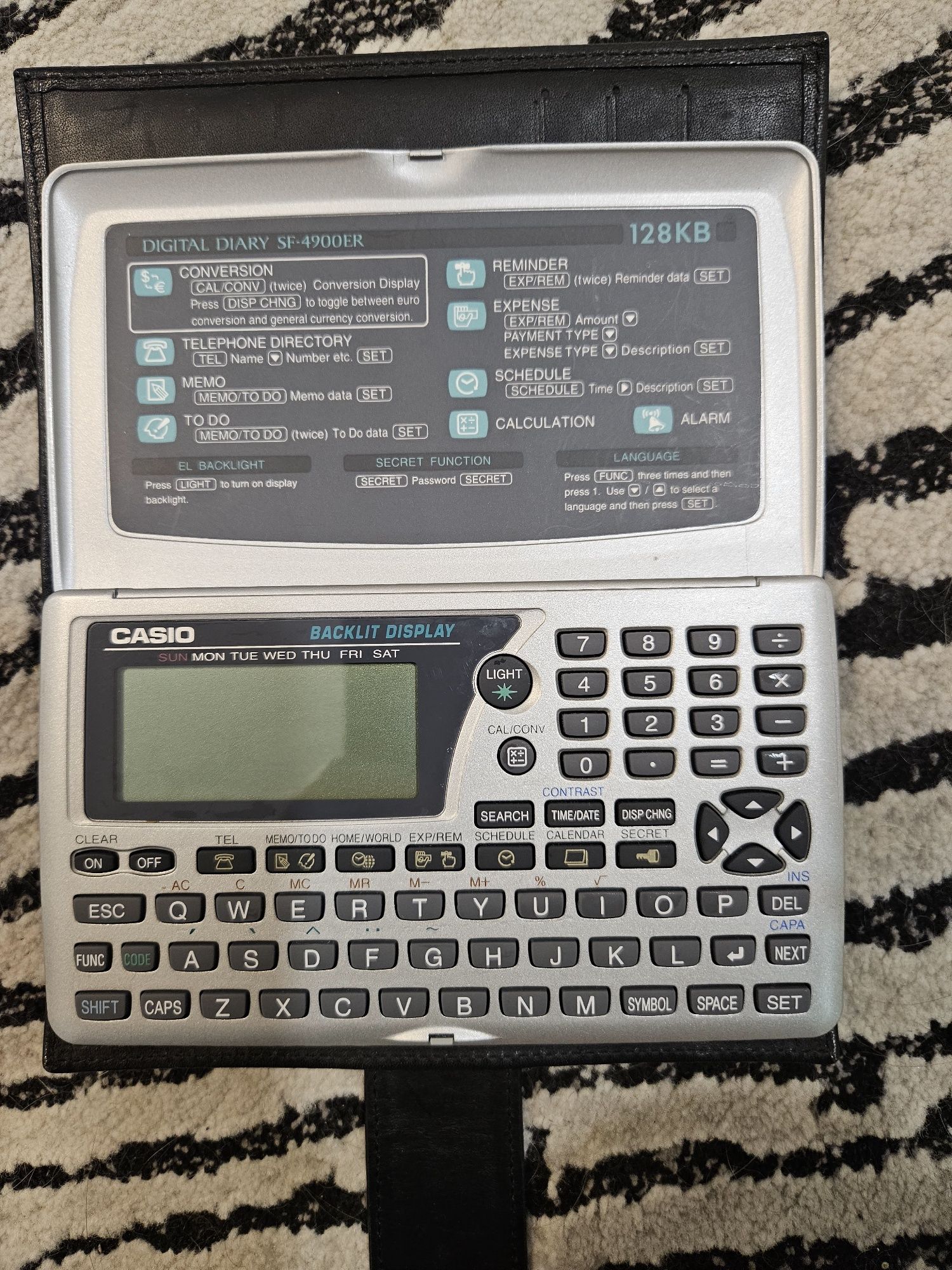 Casio digital diary SF-4900ER