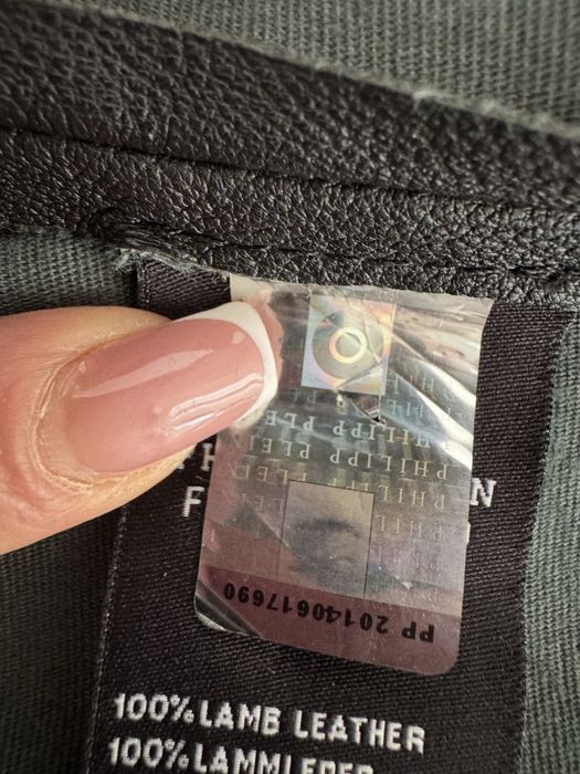 Rochie philipp plein autentica piele naturala