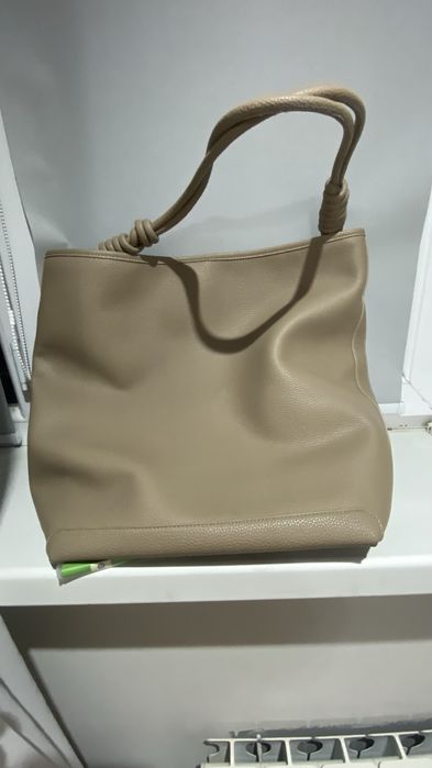 Прожам Кожаный  шопер