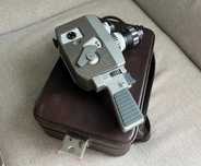 Cameră de filmat vintage Kopil Zoom-EE 8mm + geantă Bolex  funcțională
