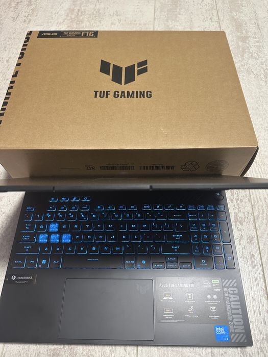 ASUS TUF F16 FX607VU, 16-inch, 512 GB