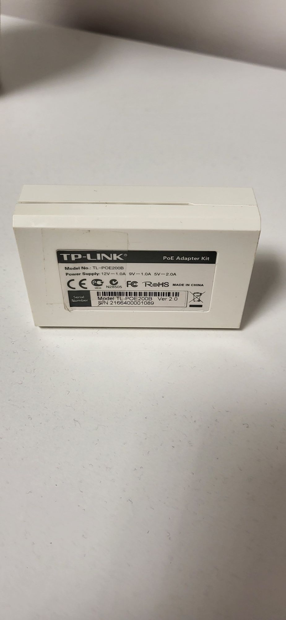 TP-LINK  poE  splitter