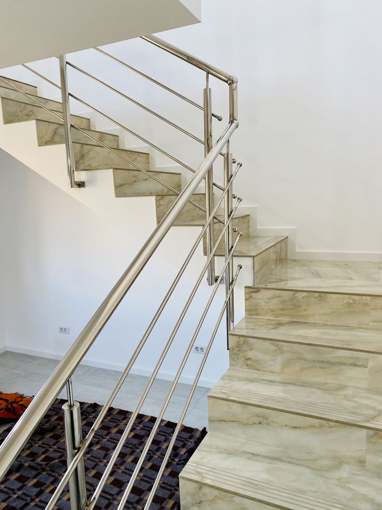 Intretinere balustrade stergere sudura slefuire inox