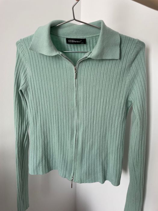 Дамска жилетка с двоен цип