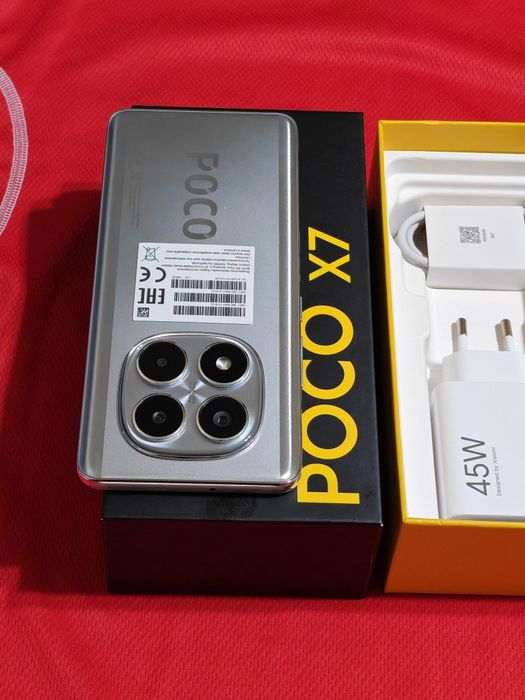 Poco X7 256 gb Ram 8 5G полный комплект