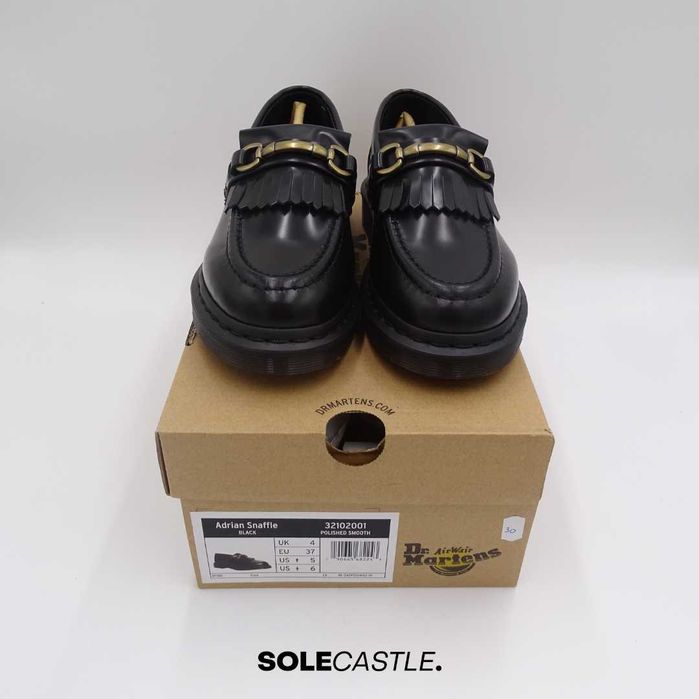 Dr. Martens Adrian Snaffle 'Black Polished Smooth'