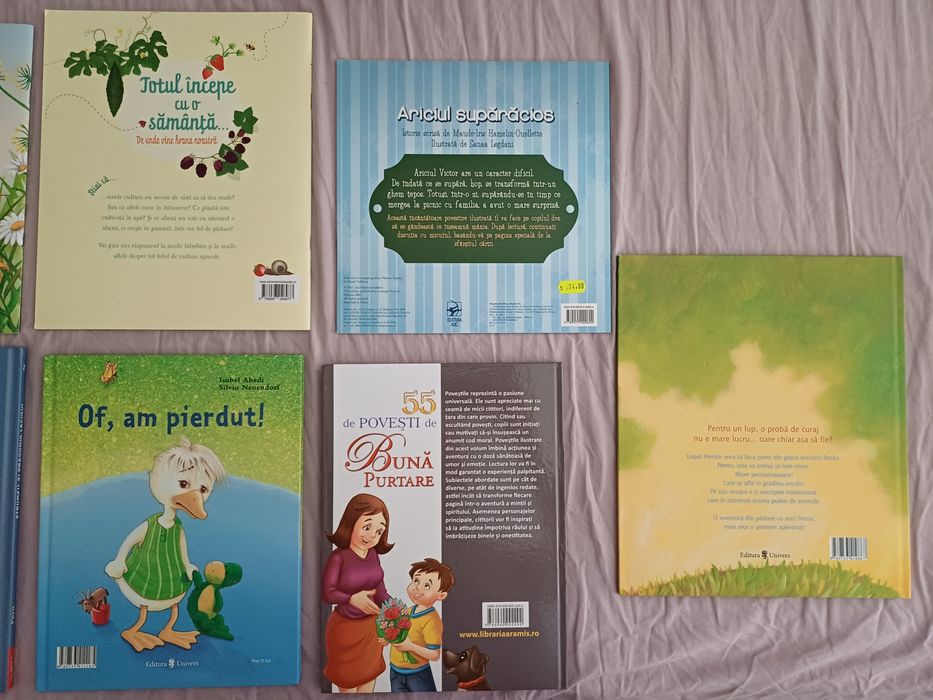 Carti de povesti pentru copii : Strumfii , Hector , educative