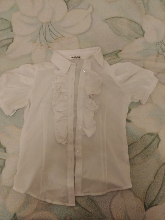 блузка белая   школьная