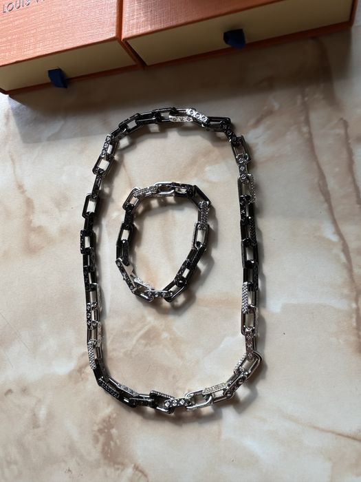 Set  bratara lant  Louis Vuitton