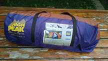 Cort camping familie 4 pers. High Peak Dakota, H 190 cm, 2 camere+hol