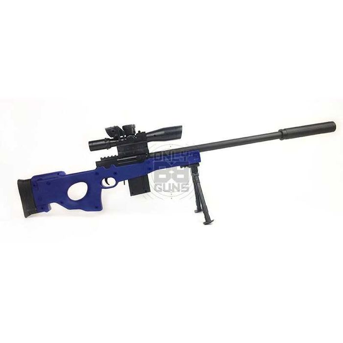 Super pusca sniper L96 cu bile gel inofensive,bile incluse,luneta.
