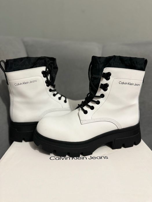 Кожени Кубинки Calvin Klein