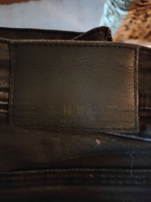 Pantaloni negrii smog 36/34 puțin purtati