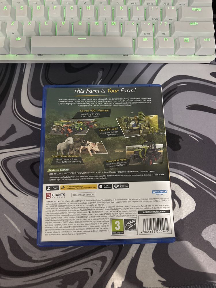 Продавам видео игра Farming Simulator 25 за playstation 5!