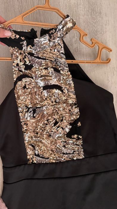 Дамска секси рокля  с пайети