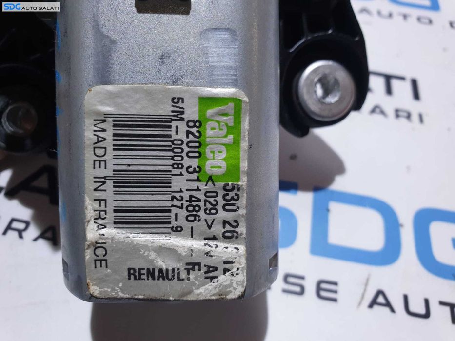 Motoras Stergator Stergatoare Geam Sticla Luneta Hayon Haion Portbagaj Hayon Renault Clio 3 2005 - 2013 Cod 53026312 8200311486 [D0309]
