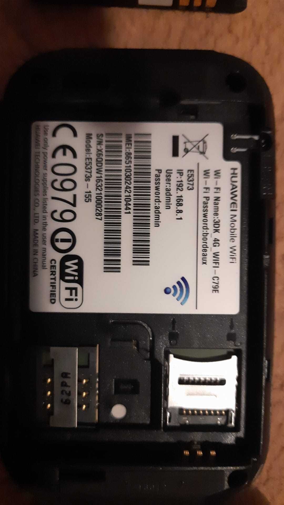 Router/ modem   4G Huawei E5373  si E5577C