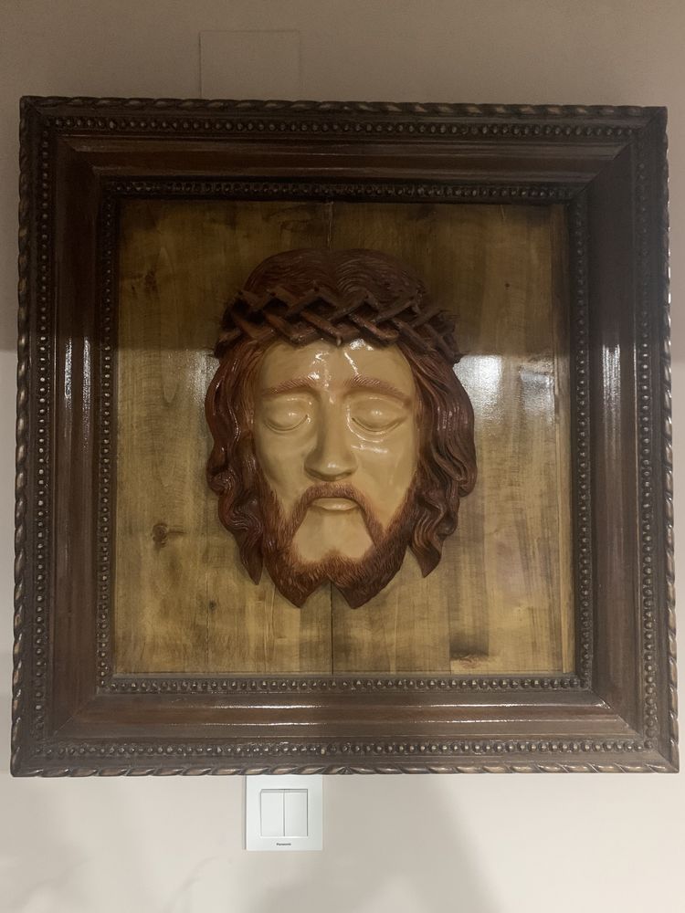 Tablou lemn sculptat Iisus